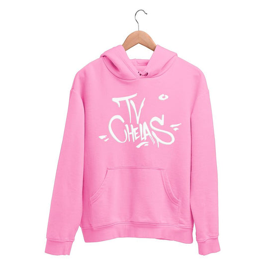 Hoodie TV Chelas Bordado Rosa